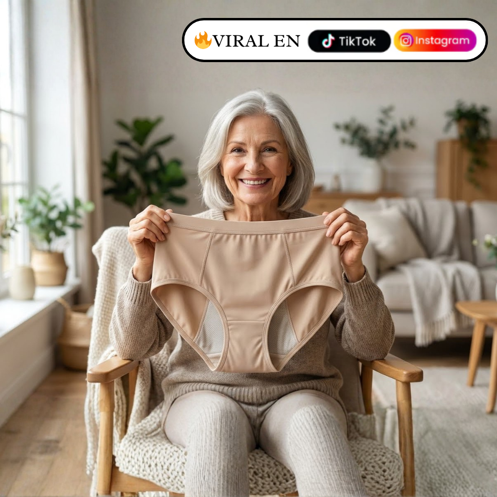 NUVINA™ | tu ropa interior antifugas, cómoda Y segura.