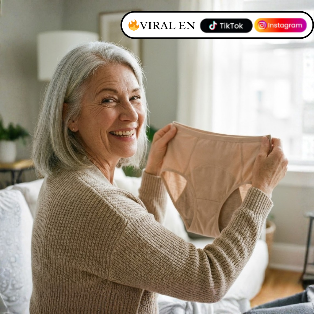 NUVINA™ | tu ropa interior antifugas, cómoda Y segura.